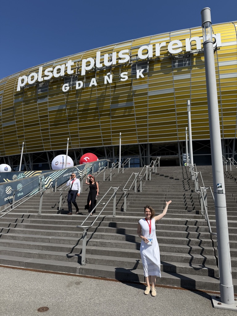Polsat Plus Arena Gdańsk, venue for the Ukraine Recovery Conference 2026.